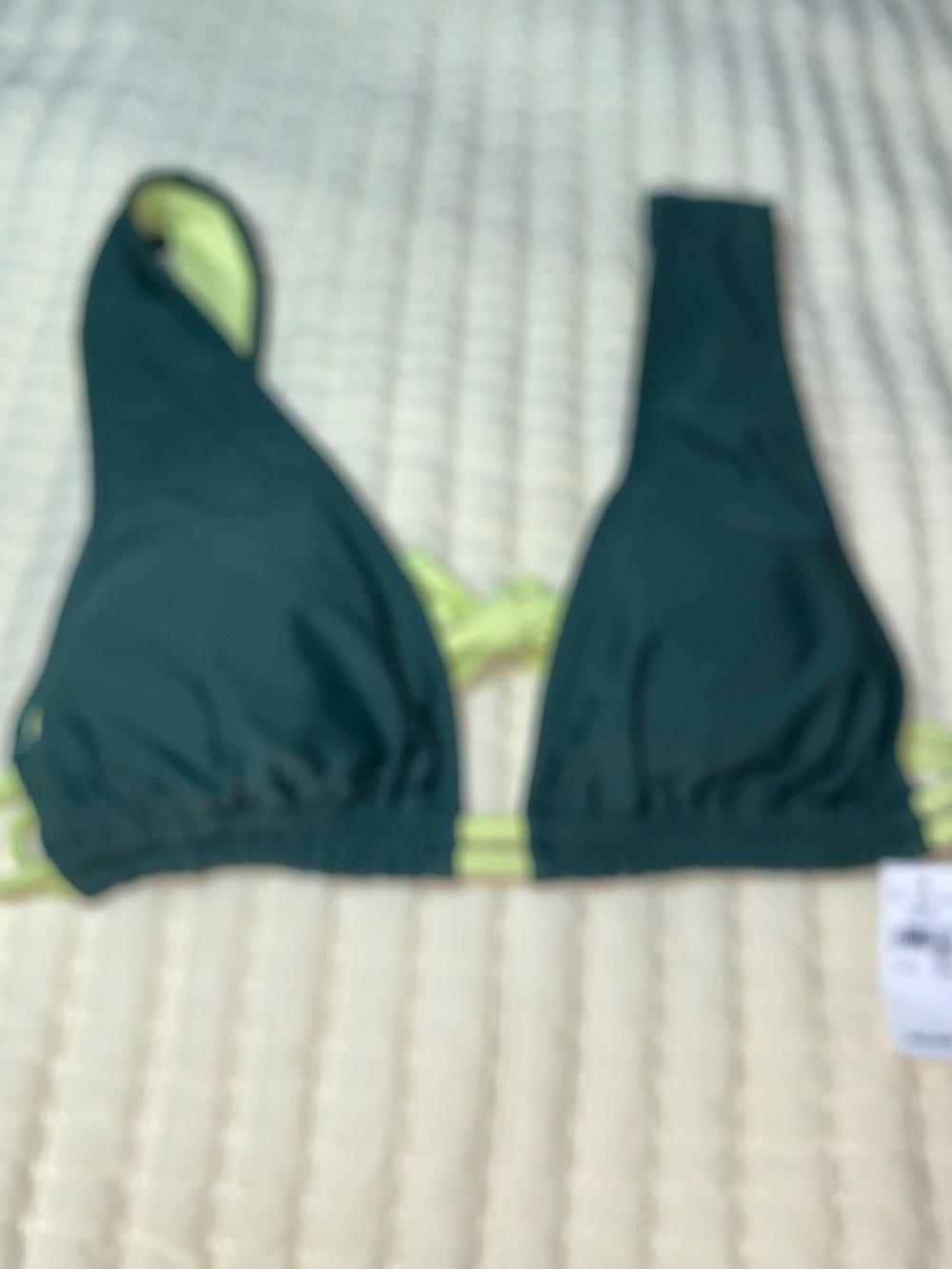 Aerie woman's low punge bikini top